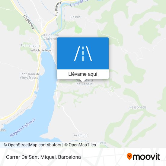 Mapa Carrer De Sant Miquel