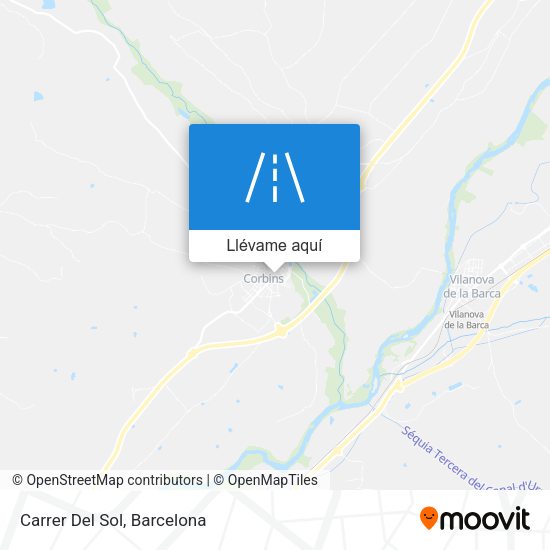 Mapa Carrer Del Sol