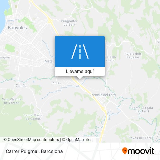 Mapa Carrer Puigmal
