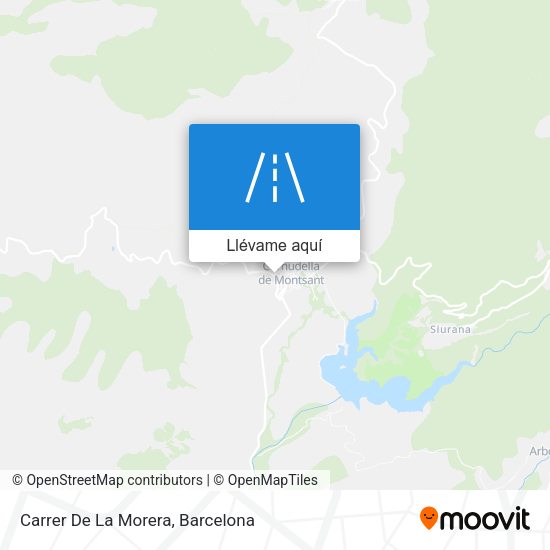 Mapa Carrer De La Morera