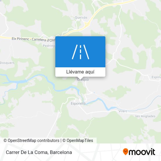 Mapa Carrer De La Coma