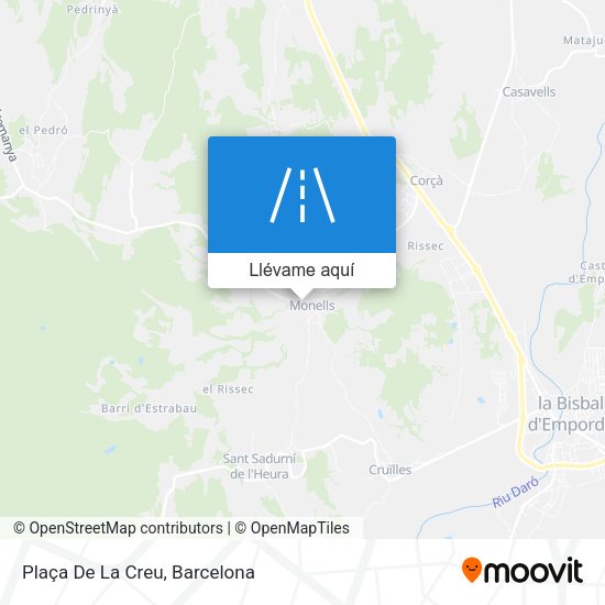 Mapa Plaça De La Creu