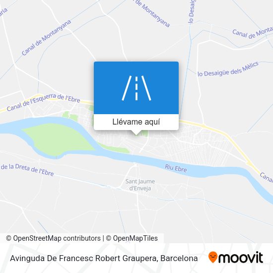 Mapa Avinguda De Francesc Robert Graupera