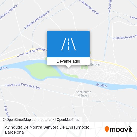 Mapa Avinguda De Nostra Senyora De L'Assumpció