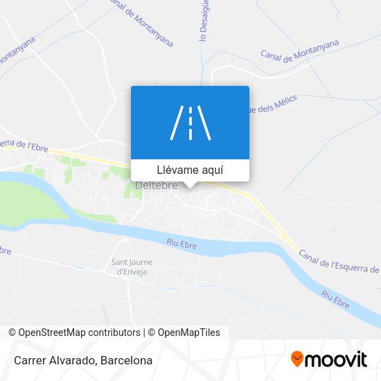 Mapa Carrer Alvarado