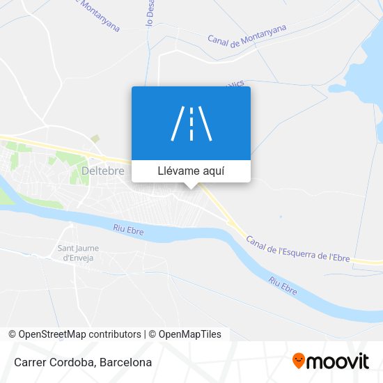 Mapa Carrer Cordoba