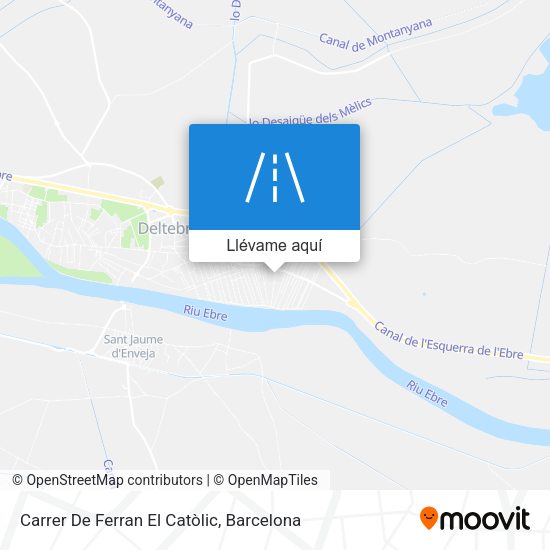 Mapa Carrer De Ferran El Catòlic