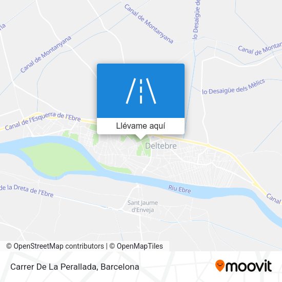 Mapa Carrer De La Perallada