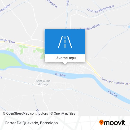 Mapa Carrer De Quevedo