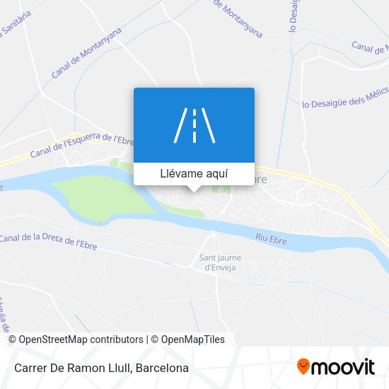 Mapa Carrer De Ramon Llull
