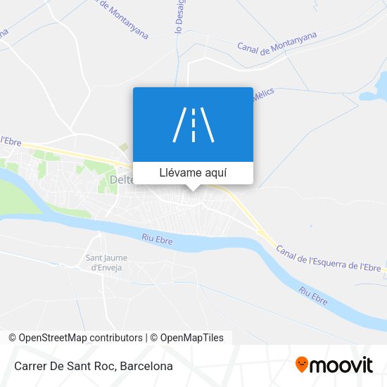 Mapa Carrer De Sant Roc
