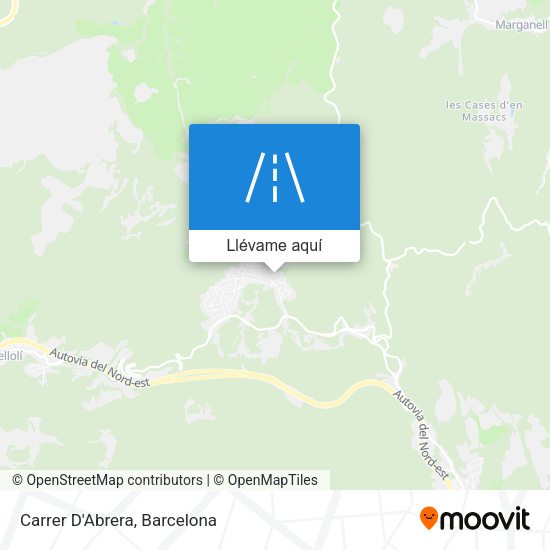 Mapa Carrer D'Abrera