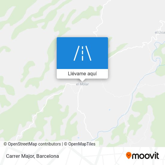 Mapa Carrer Major