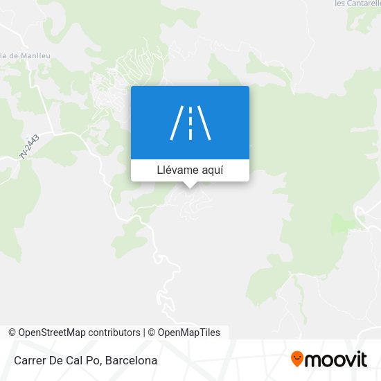 Mapa Carrer De Cal Po