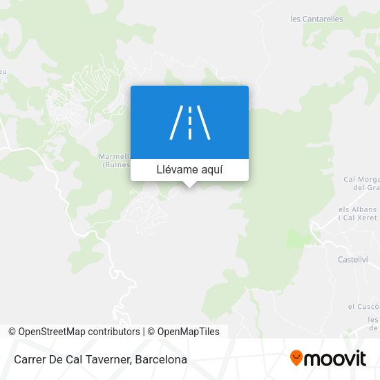 Mapa Carrer De Cal Taverner