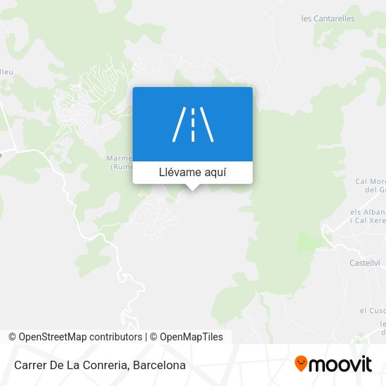 Mapa Carrer De La Conreria