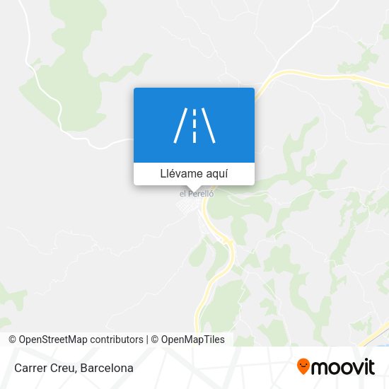 Mapa Carrer Creu