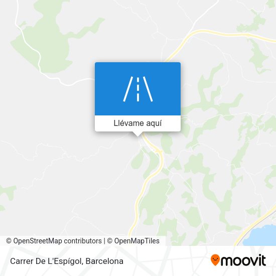 Mapa Carrer De L'Espígol