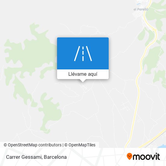 Mapa Carrer Gessami