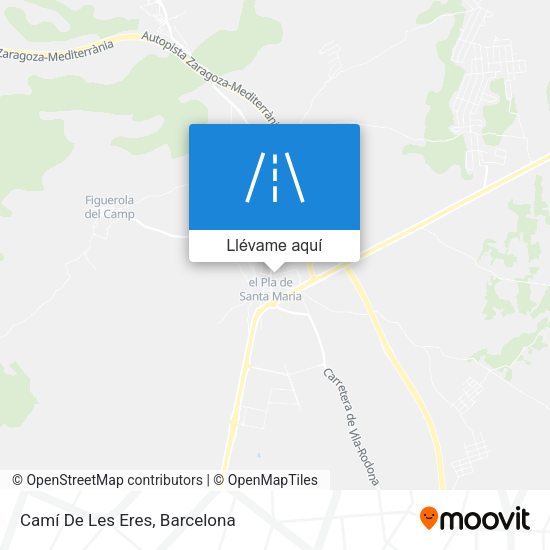 Mapa Camí De Les Eres