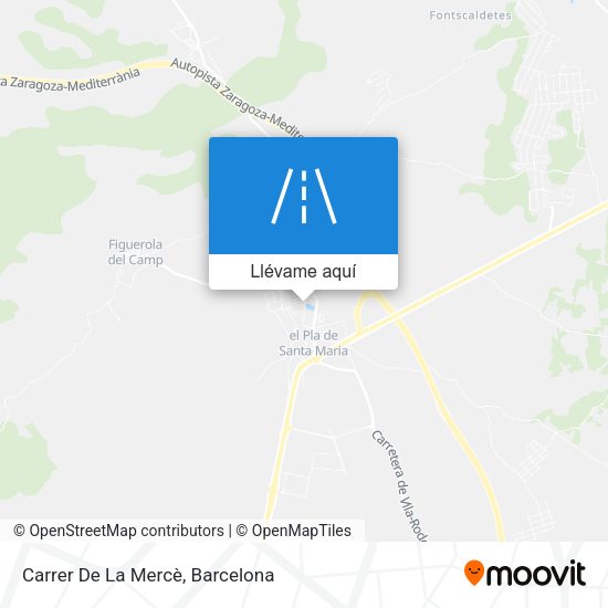 Mapa Carrer De La Mercè