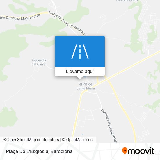 Mapa Plaça De L'Esglèsia