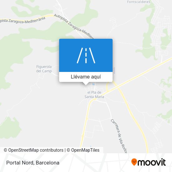 Mapa Portal Nord
