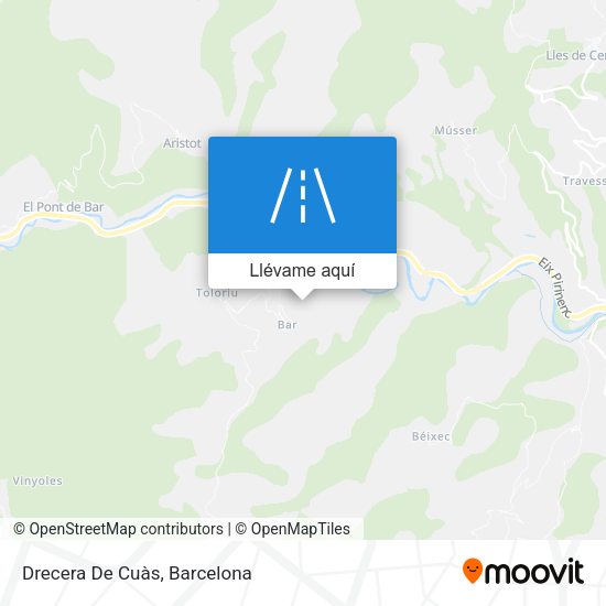 Mapa Drecera De Cuàs