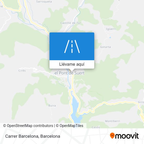 Mapa Carrer Barcelona