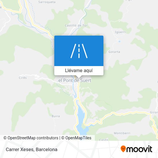 Mapa Carrer Xeses