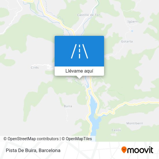 Mapa Pista De Buira