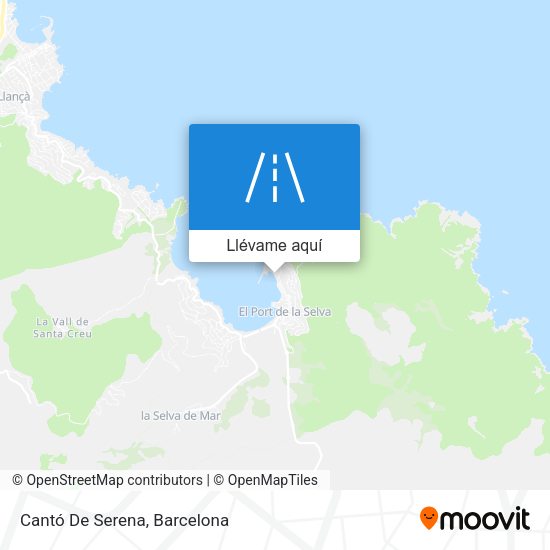 Mapa Cantó De Serena