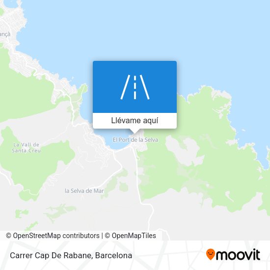Mapa Carrer Cap De Rabane