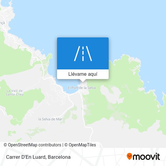 Mapa Carrer D'En Luard