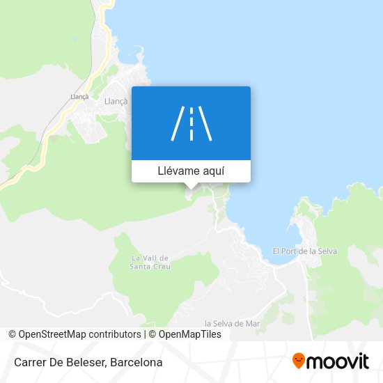 Mapa Carrer De Beleser