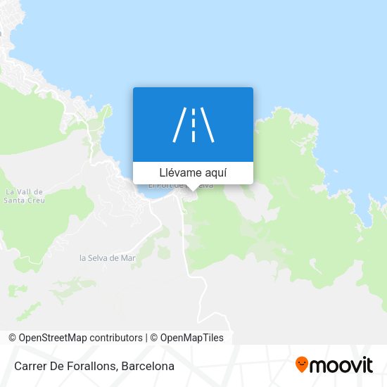 Mapa Carrer De Forallons
