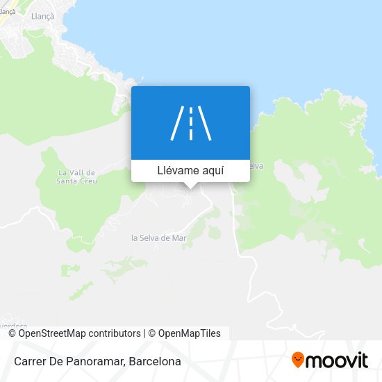 Mapa Carrer De Panoramar