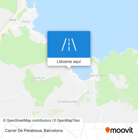 Mapa Carrer De Perabeua