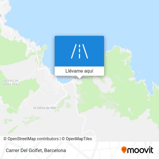 Mapa Carrer Del Golfet