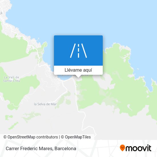 Mapa Carrer Frederic Mares