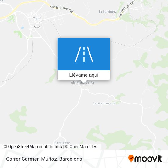 Mapa Carrer Carmen Muñoz