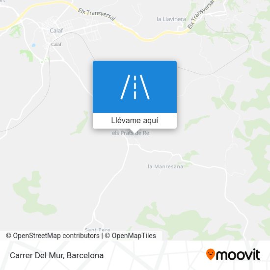Mapa Carrer Del Mur