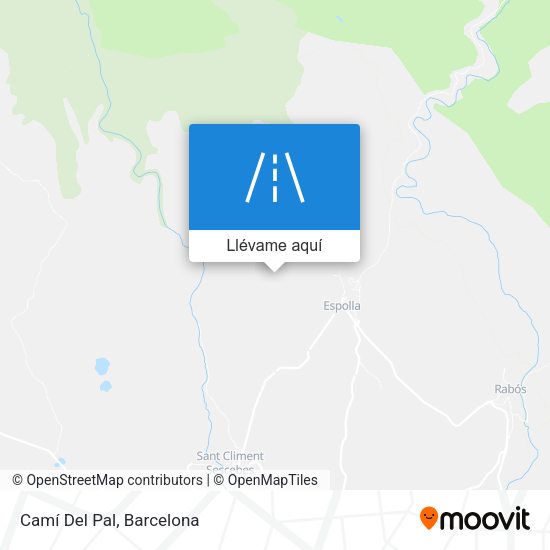 Mapa Camí Del Pal