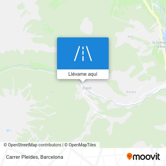 Mapa Carrer Pleides
