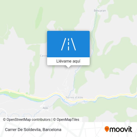 Mapa Carrer De Soldevila