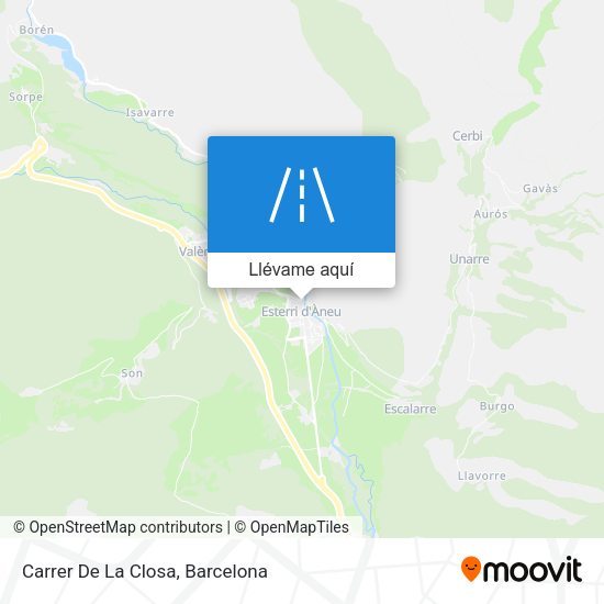 Mapa Carrer De La Closa