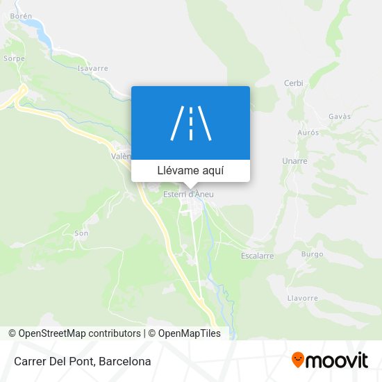 Mapa Carrer Del Pont