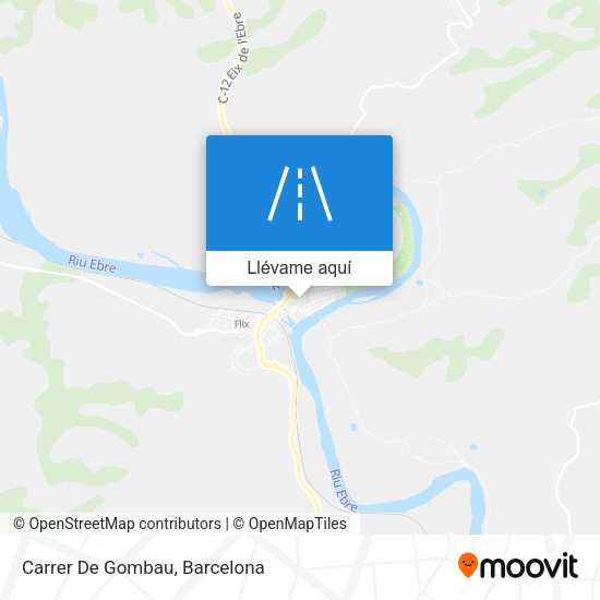 Mapa Carrer De Gombau