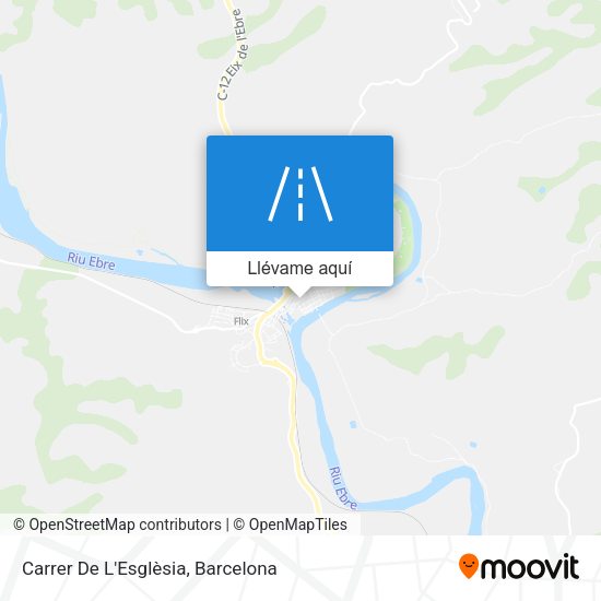 Mapa Carrer De L'Esglèsia