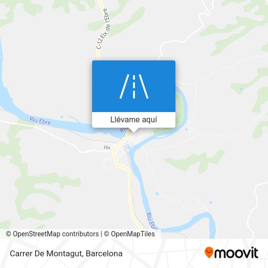Mapa Carrer De Montagut